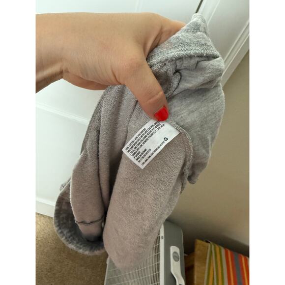 Colsie Gray Leopard Print Comfy Sweat Shorts Stretch Lounge Women's XL - Picture 7 of 7